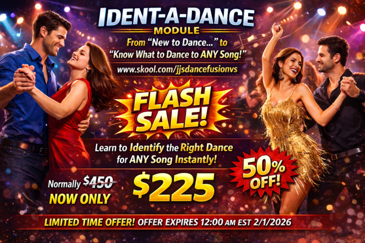 Last Chance for Ident-A-Dance 50% OFF