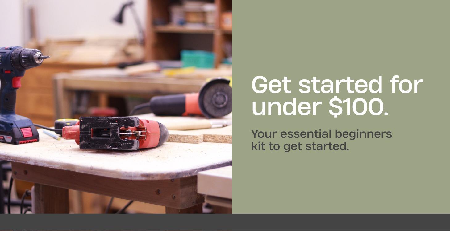 Get started for under $100.