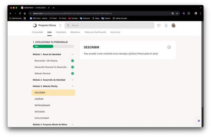 ¿Como puedo desbloquear el curso completo?