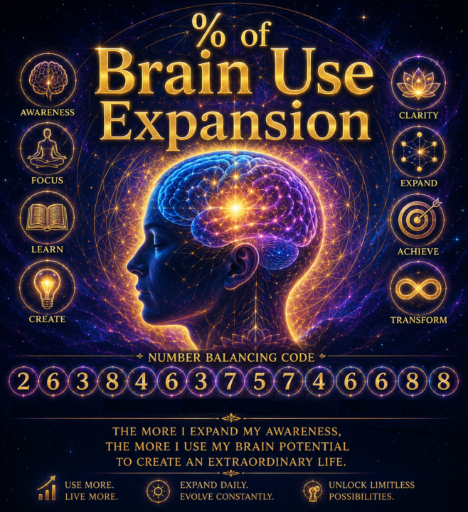 % of Brain Use Expansion 🧠 