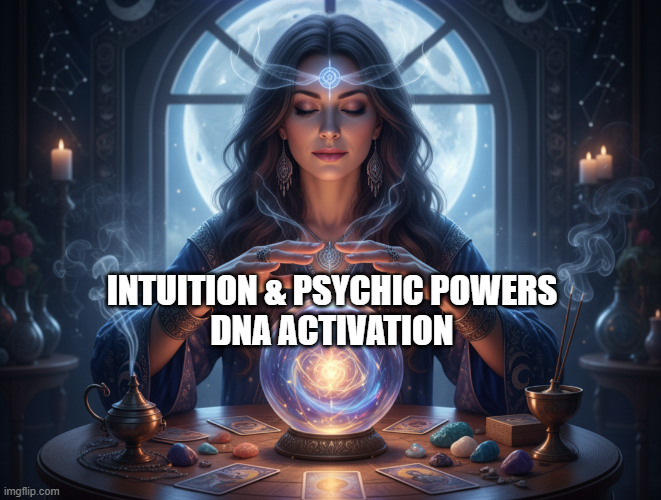 Intuition & Psychic Powers DNA Activation now available 