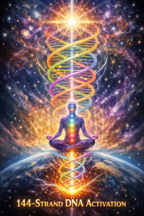 144 Strand DNA Activation 🧬- Light Code Art