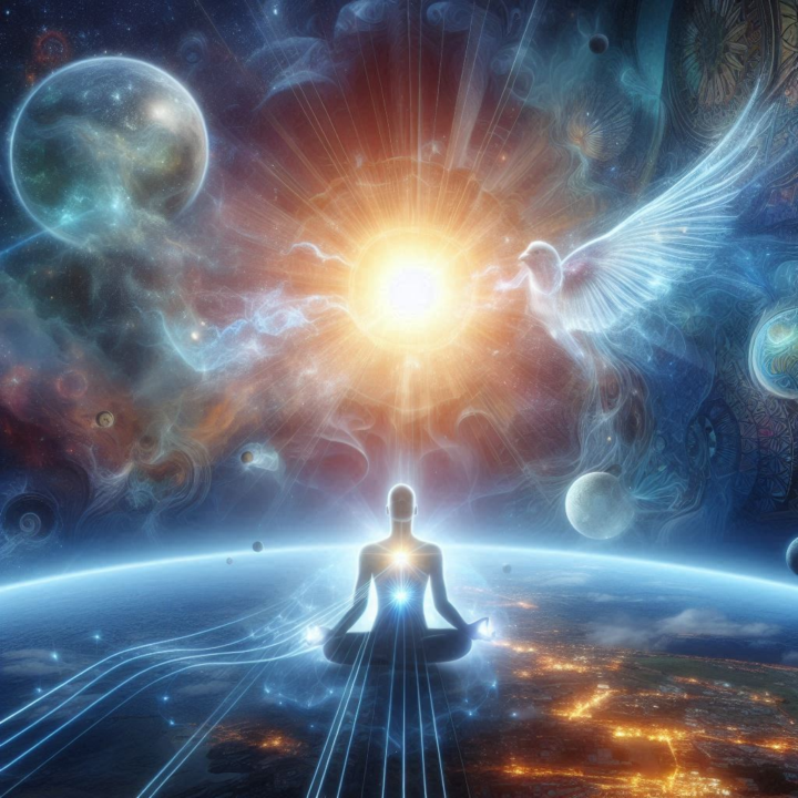 Meditation replay in the library