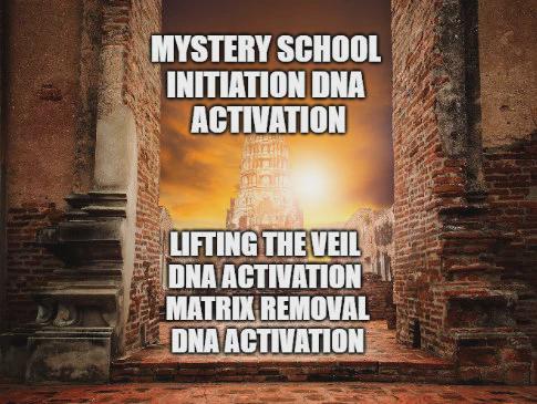 Mystery School Initiation DNA Activation now available