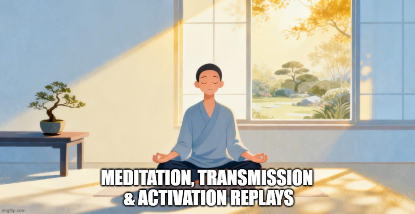 Meditation, Transmission & Activation Replays