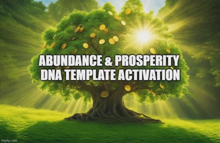 Abundance & Prosperity DNA Template Activation session added 💸