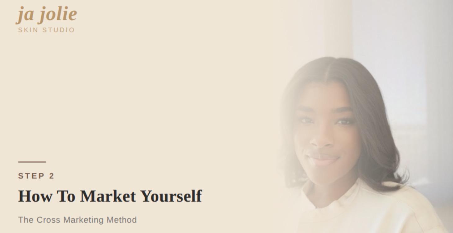 Step 2- How To Market Yourself 📈