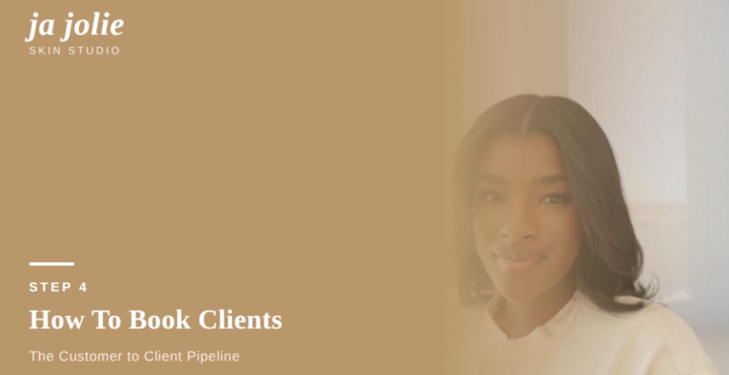 Step 4- How To Book Clients 📕