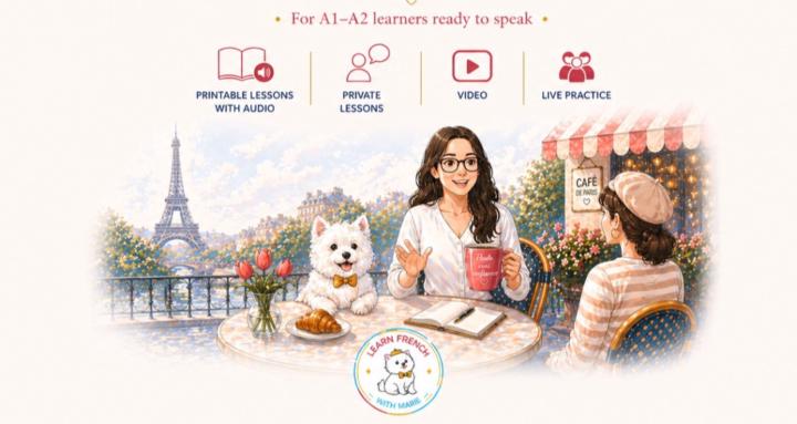 Learn FRENCH with Marie