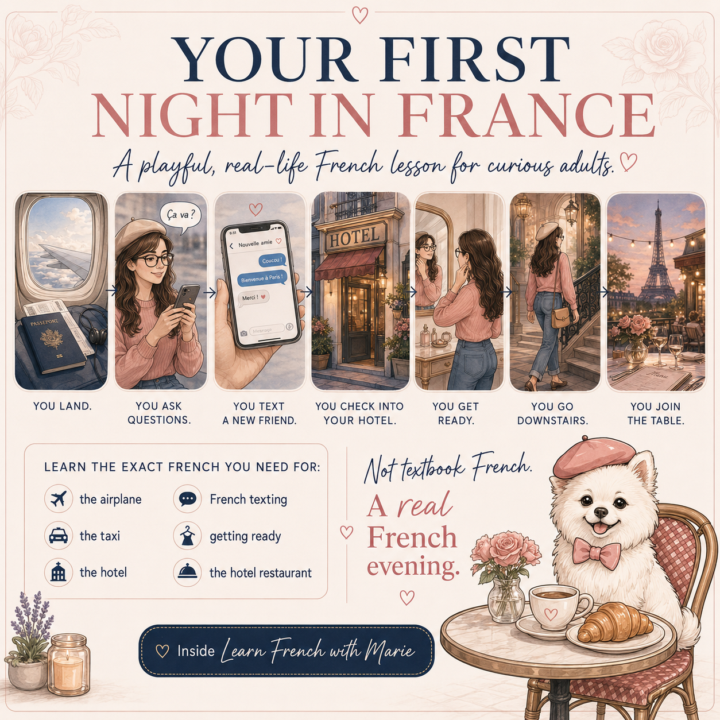NEW LESSON AVAILABLE! Première Soirée en France