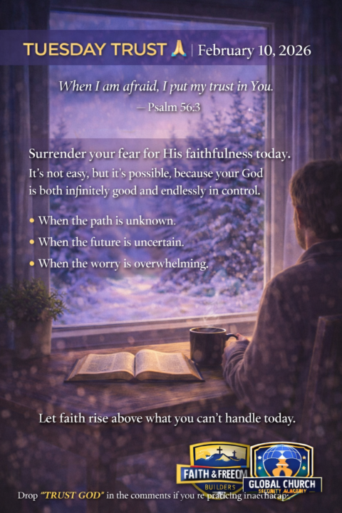 TUESDAY TRUST 🙏 | February 10, 2026