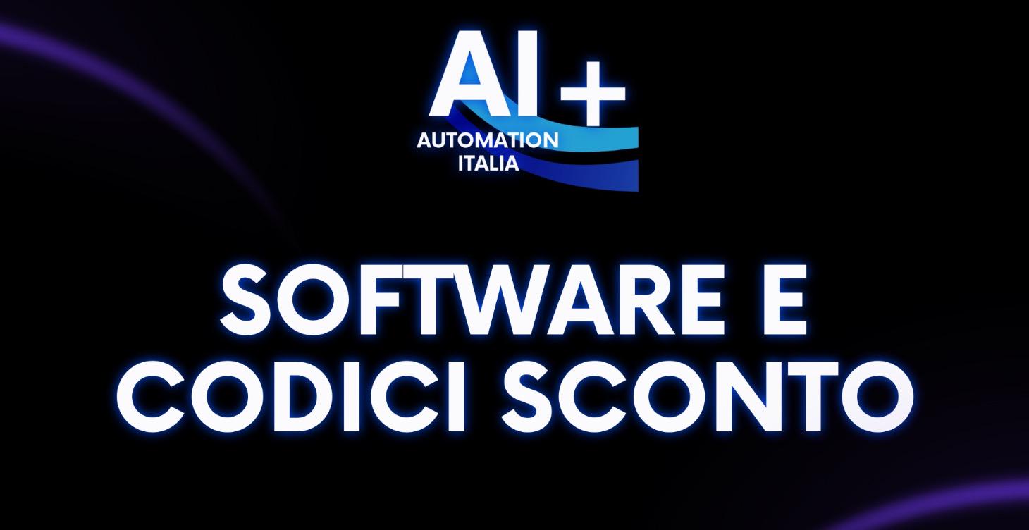 SOFTWARE E CODICI SCONTO