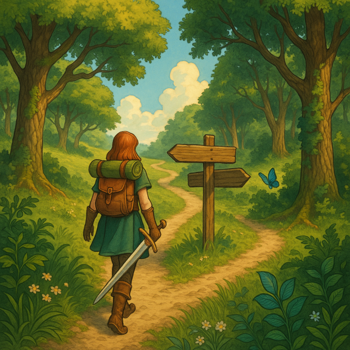 ✨ Today’s Quest: The Walk With Two Paths ✨