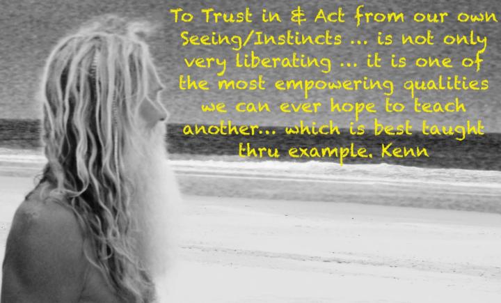 Trust... Teach by Example