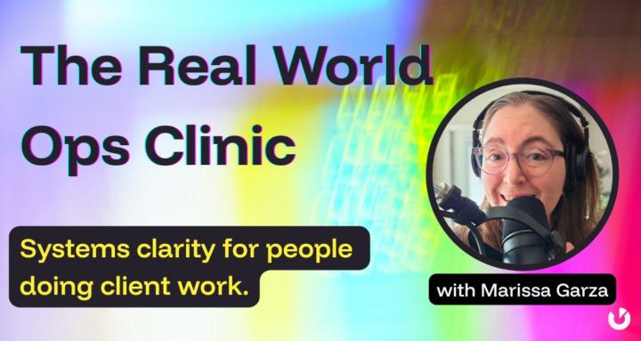 The Real World Ops Clinic