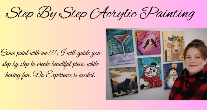 Step by Step Acrylic Painting
