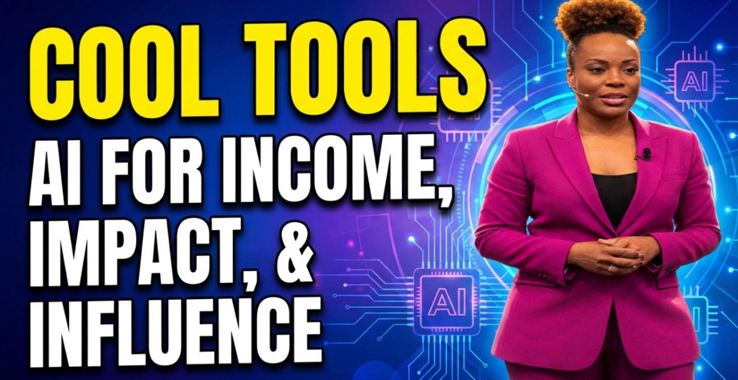 Cool Tools: AI For Income, Impact + Influence