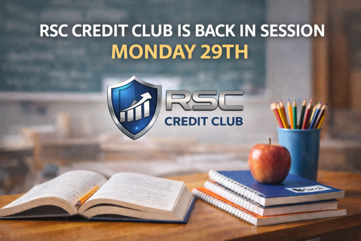 📚 RSC CREDIT CLUB — BACK IN SESSION