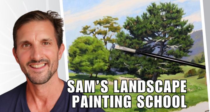 Sams Landscape Painting School