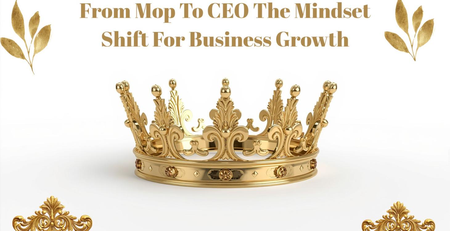 FROM MOP TO CEO THE MINDSET BUSINESS GROWTH