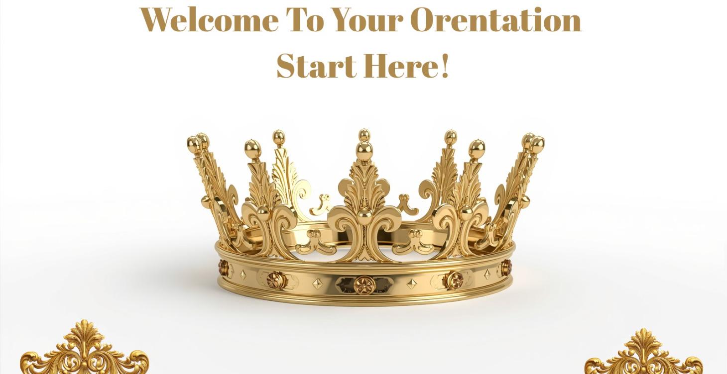 WELCOME TO YOUR ORIENTATION AND WALK THROUGHT