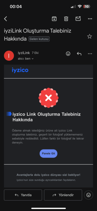iyzico link ile satış alma