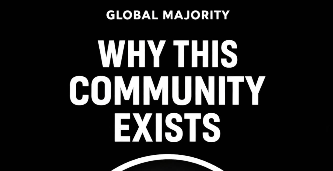 Why this Community Exists (Advanced)