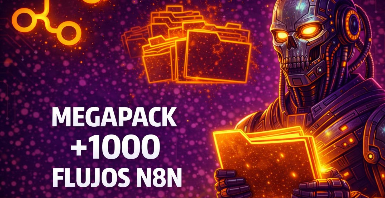 Megapack +1000 Flujos N8N