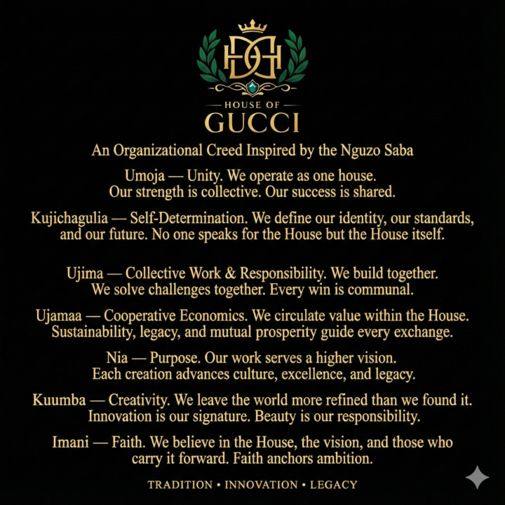 Applying The NGUZO SABA