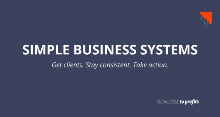 Simple Business Systems