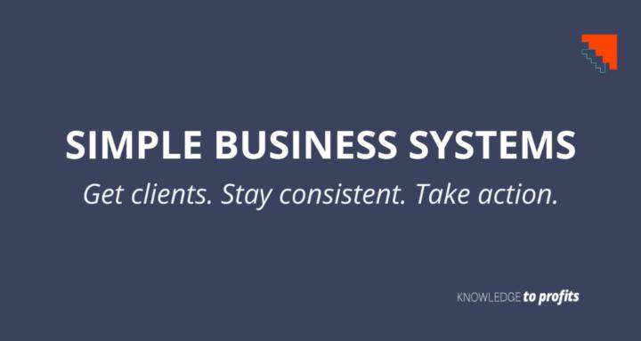 Simple Business Systems