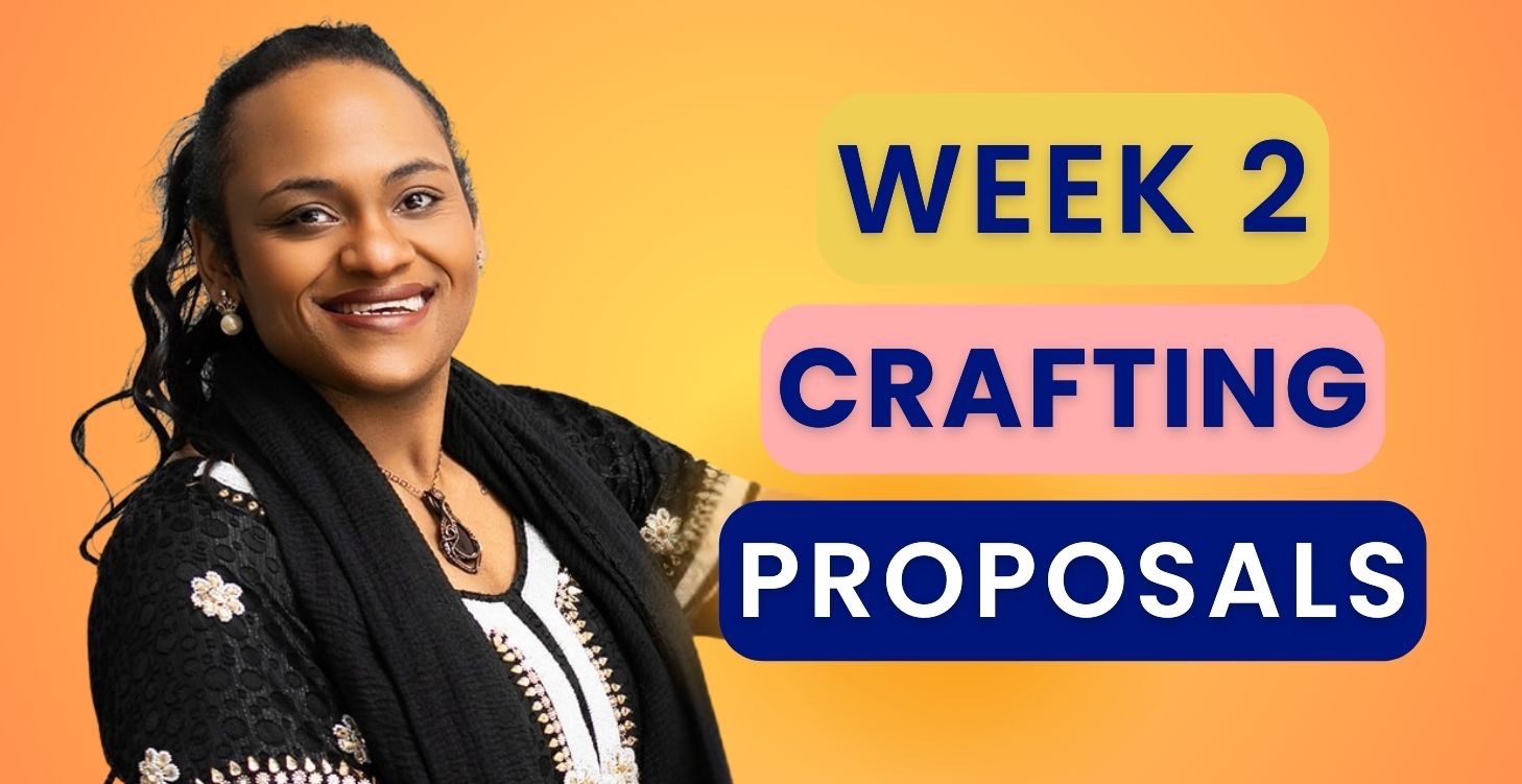 Week 02: Submitting Your Proposal