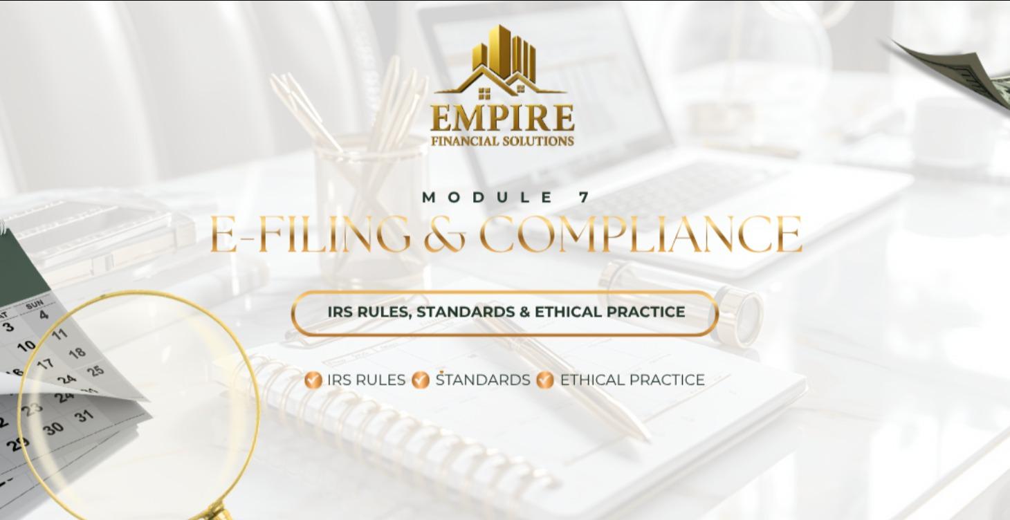 E-FILING & COMPLIANCE