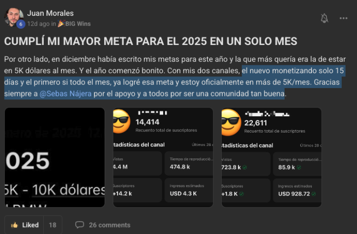La clave que le está cambiando la vida