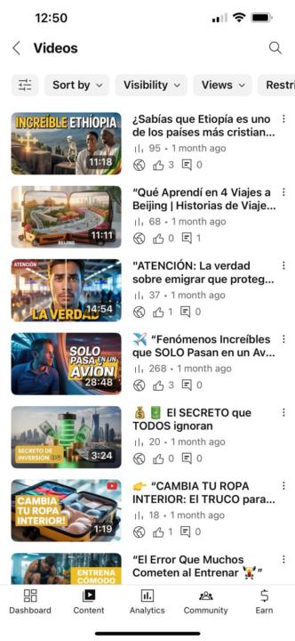 MIs números actuales