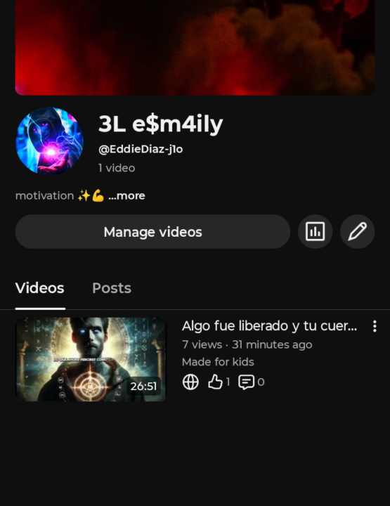 Mi Primer video ✨✨✨