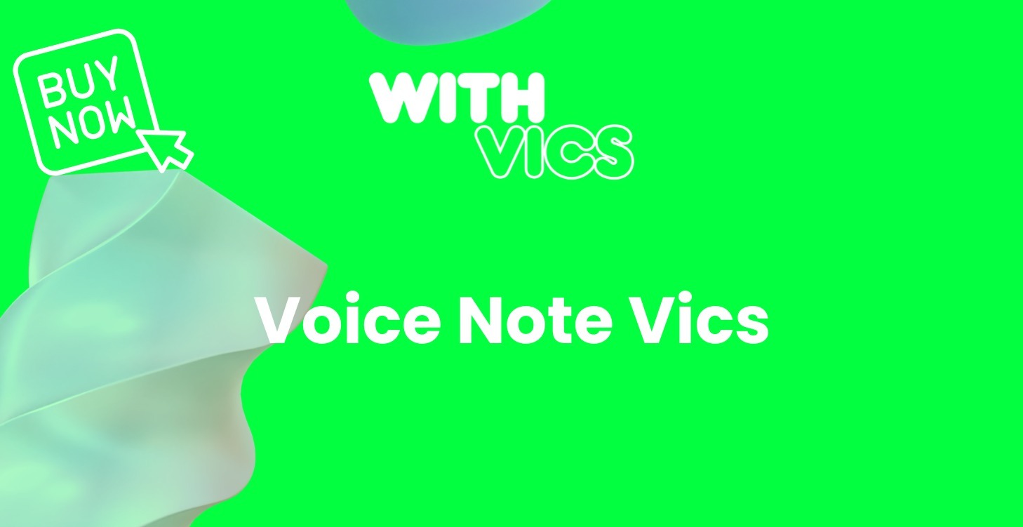 BUY NOW: Voice Note Vics