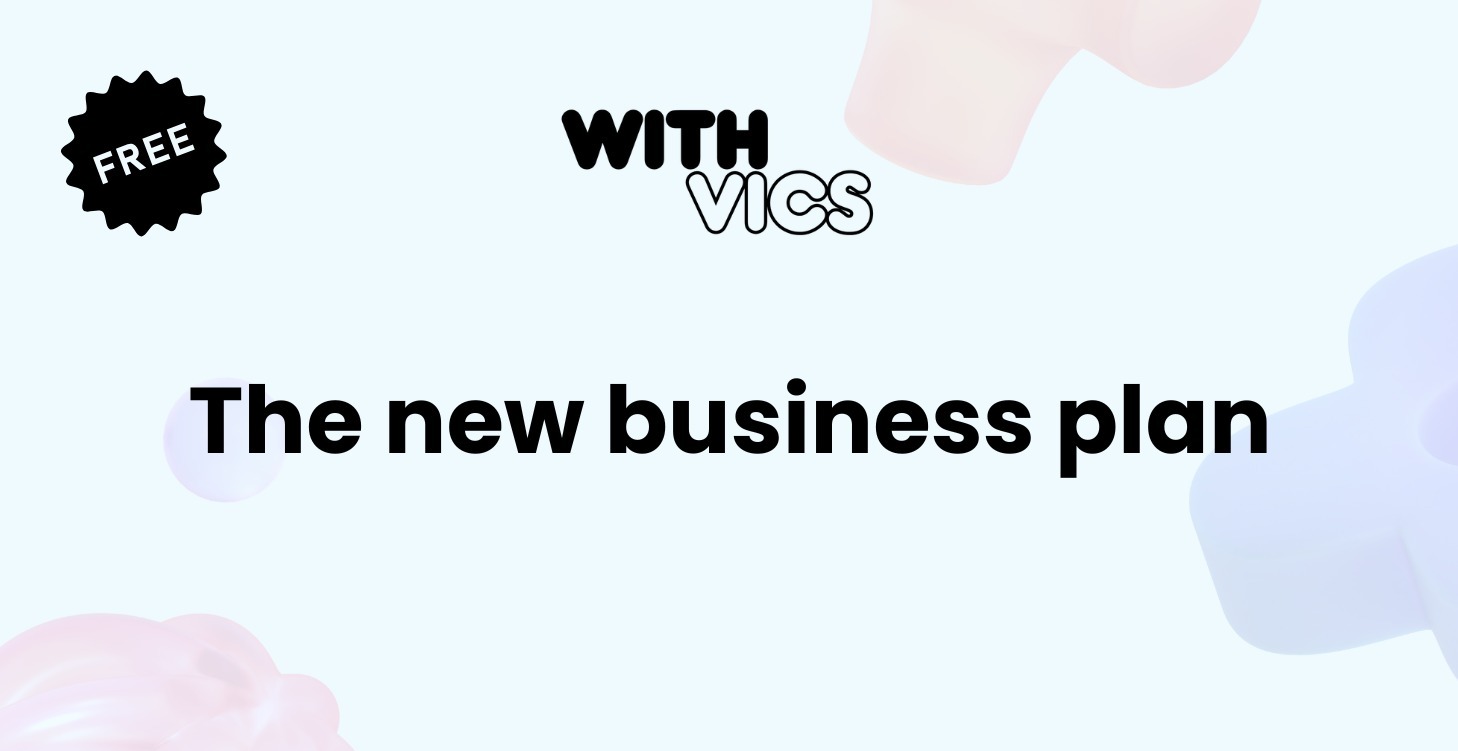 Step One... the new business plan