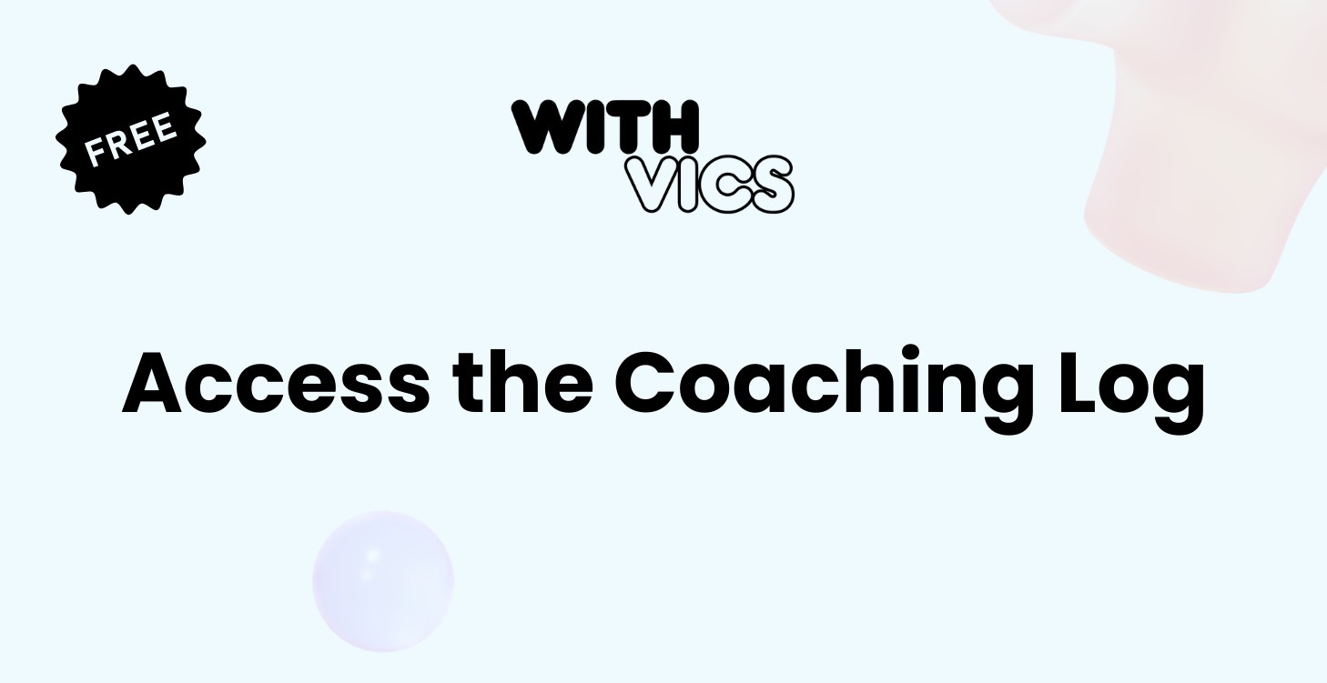 Free Coaching & CPD Log