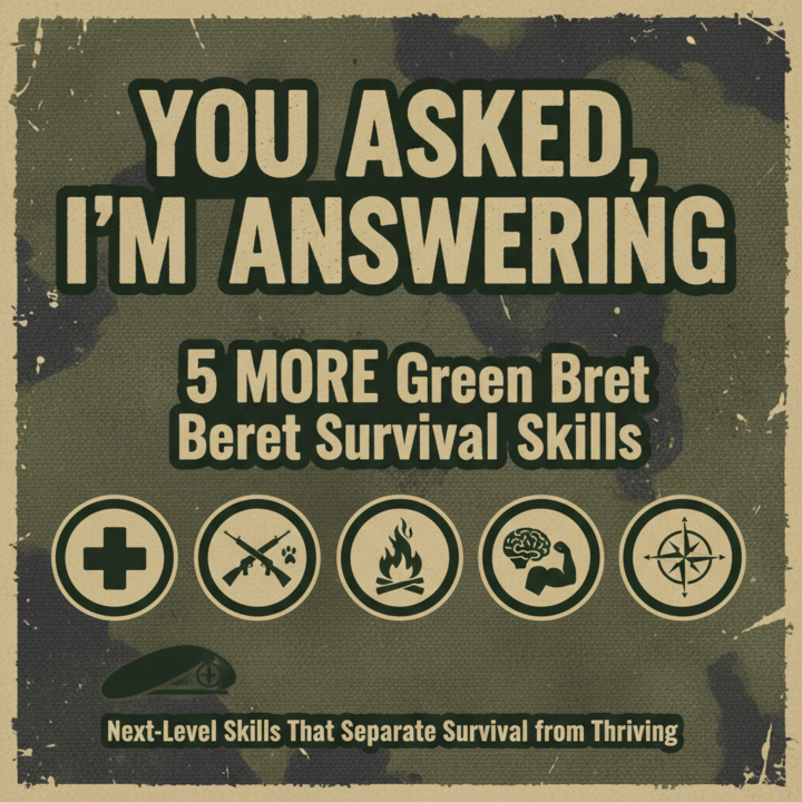 Green Beret Skills (cont)