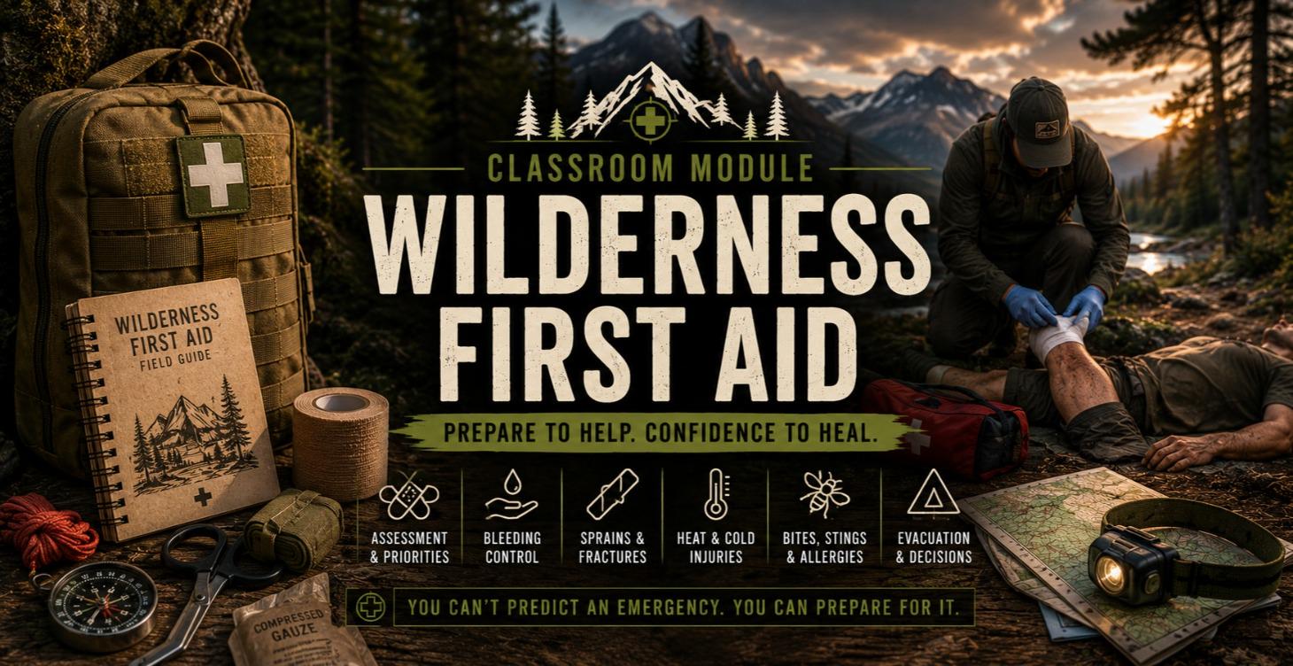 Free Lessons - Wilderness First Aid