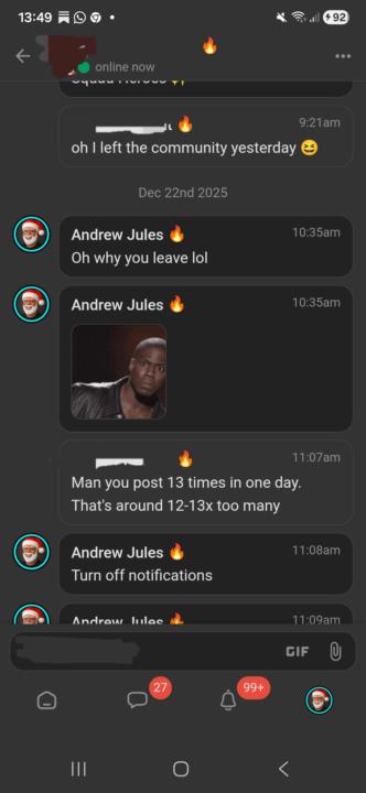 Actively levels next Level