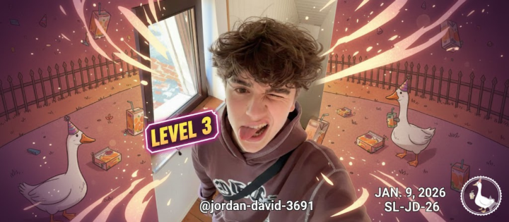 Level 3 for Jordan David!