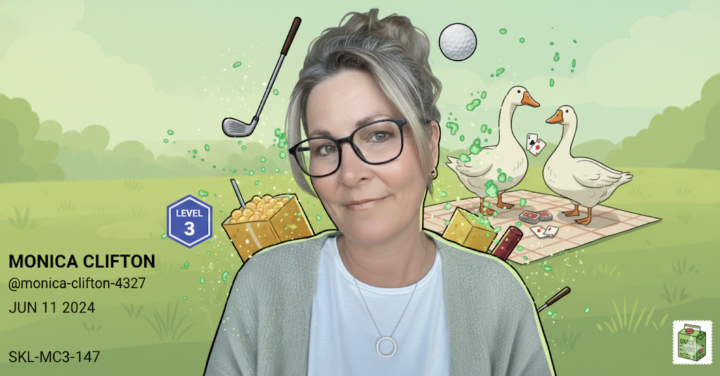 Congratulations Monica Clifton on reaching Level 3