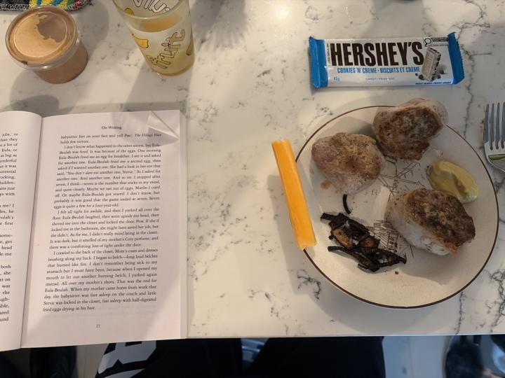 Lunch of sorta champions 