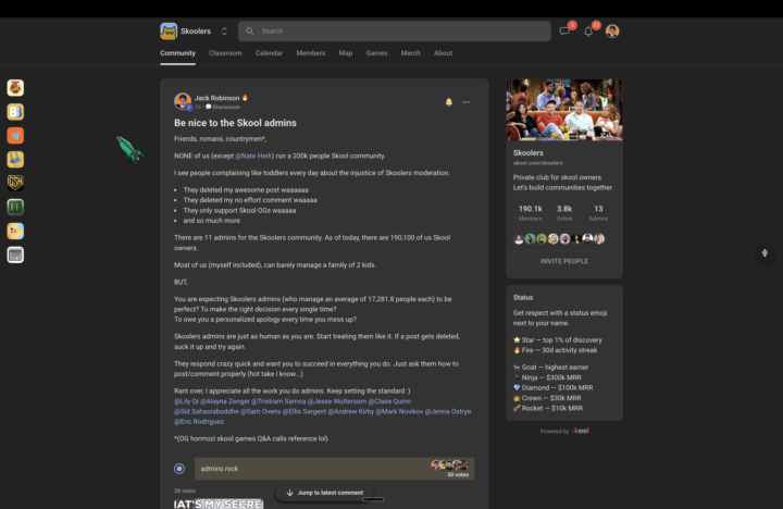 thoughts on this post?