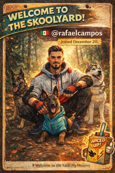 WELCOME TO THE YARD, Rafael!