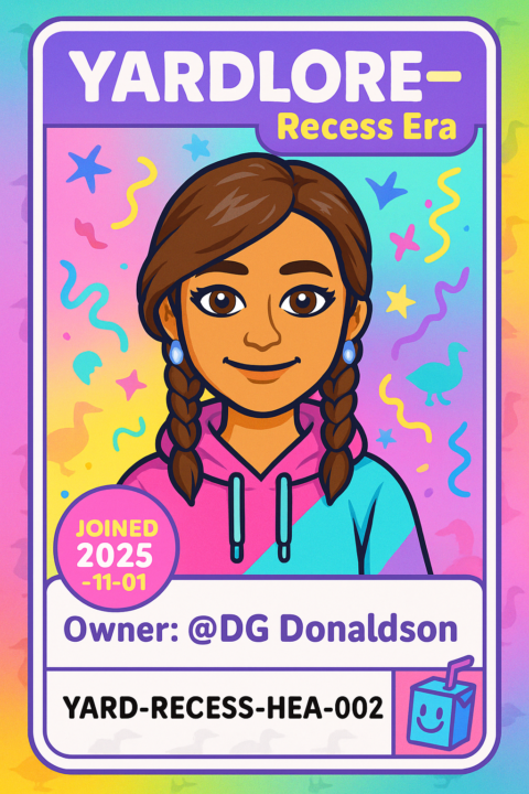 🌟 Yard MVP of the Week: DG Donaldson 🌈🧃
