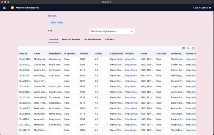 Free great google maps lead scraper I found