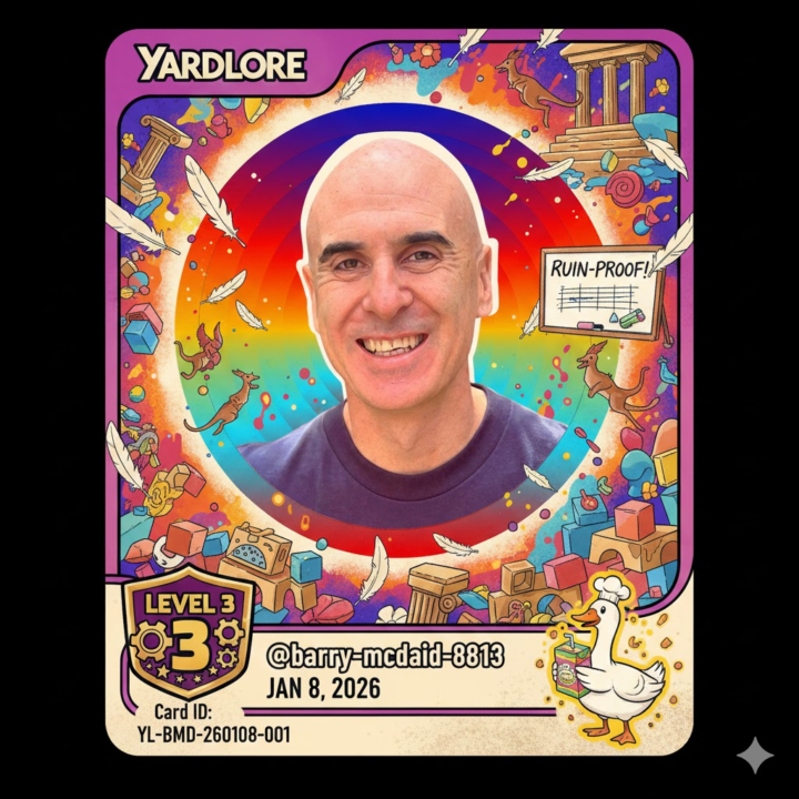 Barry McDaid has Leveled up to #3!